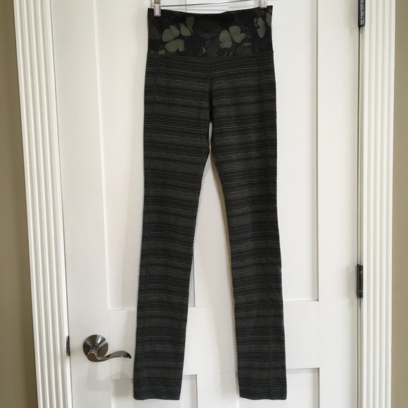 Lululemon Skinny Groove Pant Butterfly Green - Picture 3 of 7
